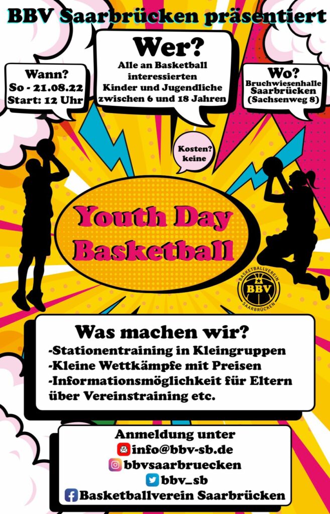 Youth Day Basketball am 21.08.2022